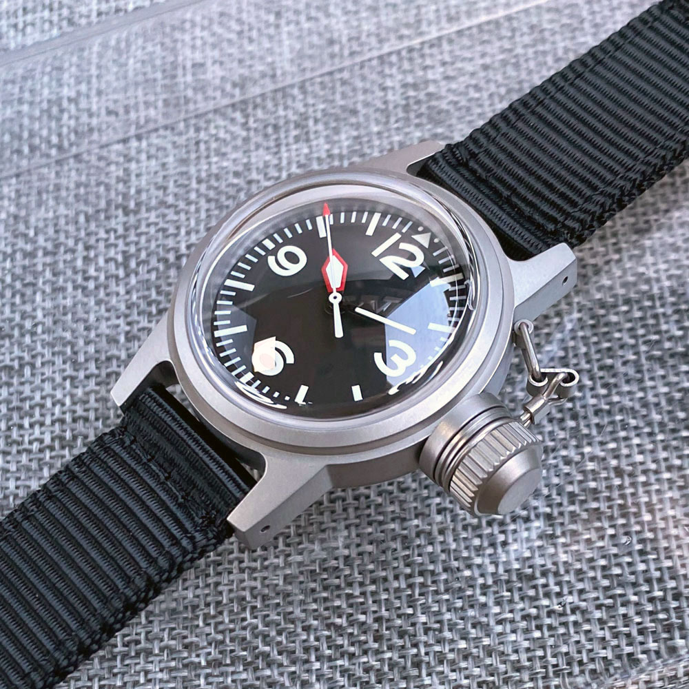 Tandorio DE BUCEO automático p - Sapphire Watch Crystal Double Domed reseña y precio
