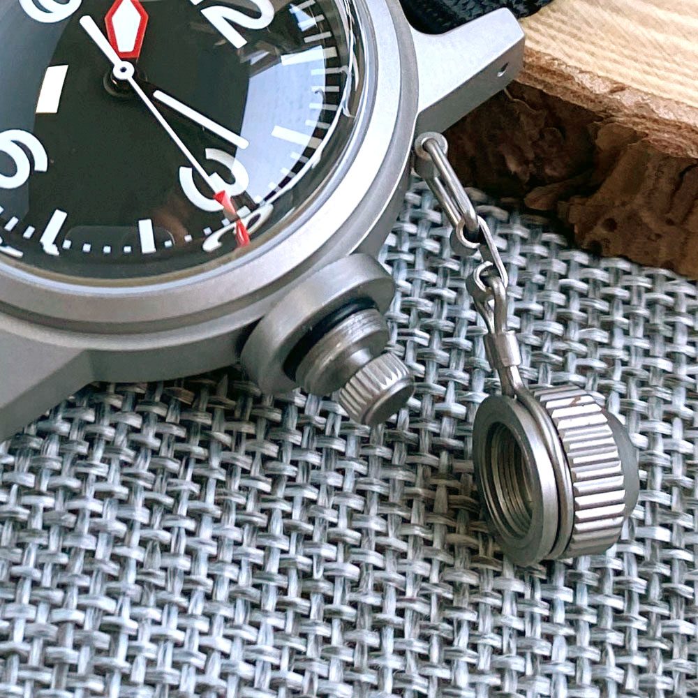 Tandorio DE BUCEO automático p - Sapphire Watch Crystal Double Domed reseña y precio