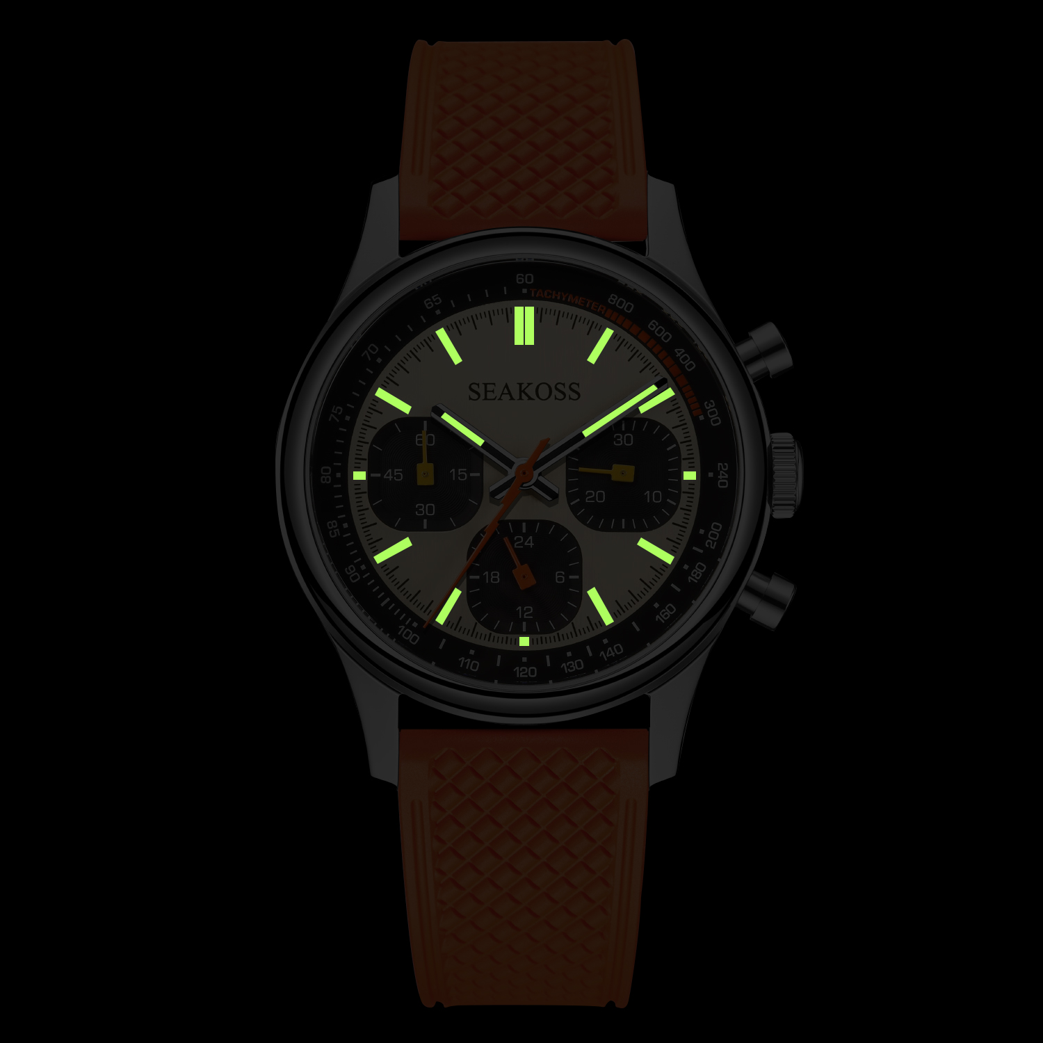 Reloj de Hombre SEAKOSS con Cr - Chronograph Mechanical Watch Seagull 1963 reseña y precio