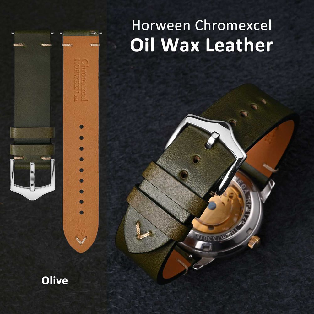 WOCCI correas de reloj de cuer - Leather Watch Strap Quick Release 20Mm 22Mm reseña y precio