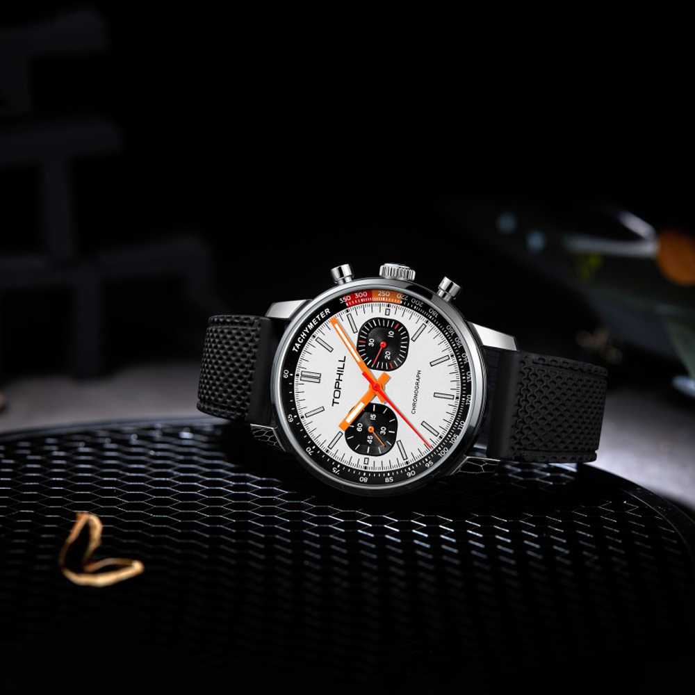 Reloj cronógrafo TOPHILL de 40 - Chronograph Mechanical Watch Seagull 1963 reseña y precio