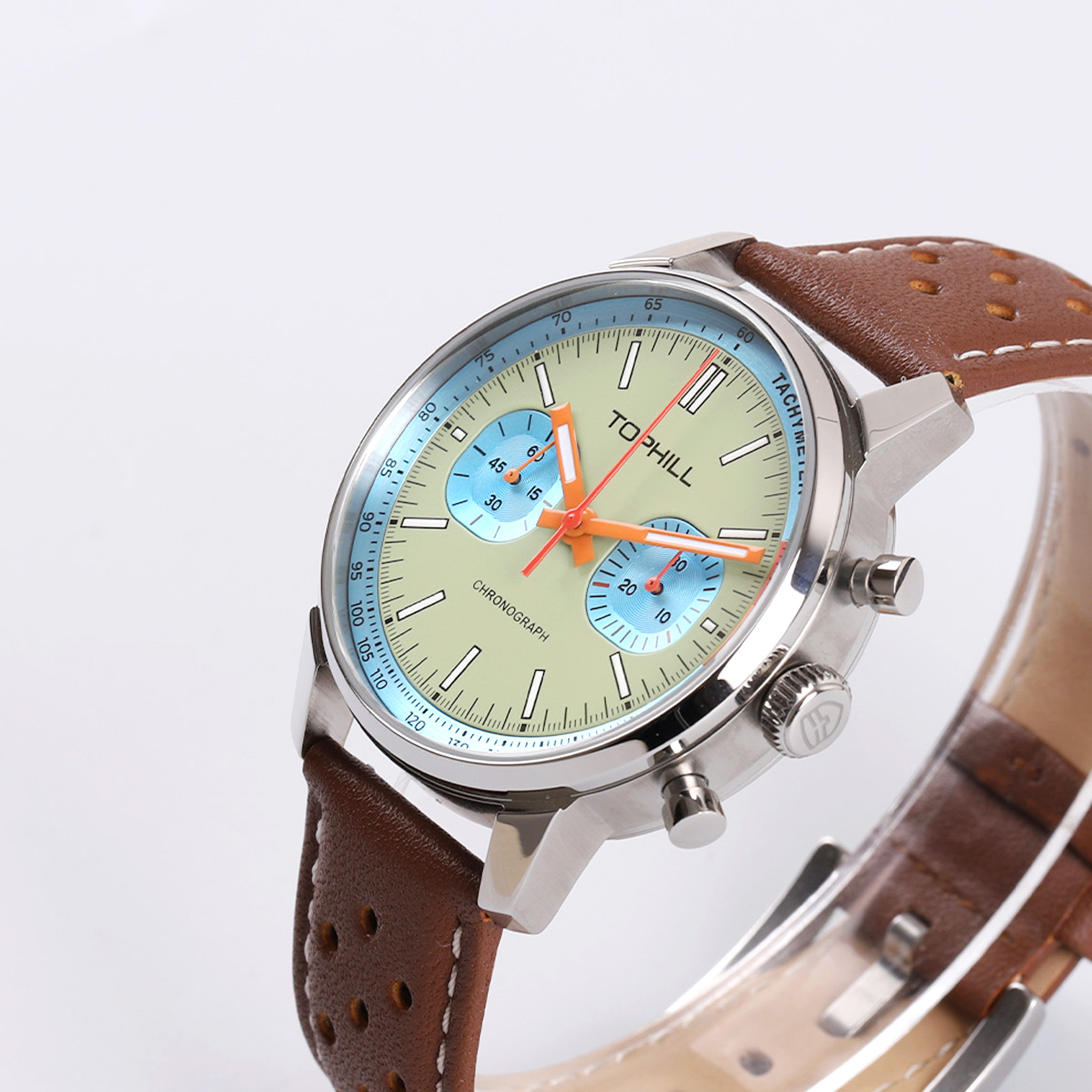 Reloj cronógrafo TOPHILL de 40 - Chronograph Mechanical Watch Seagull 1963 reseña y precio